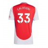 Arsenal Riccardo Calafiori #33 Hemmatröja 2024-25 Korta ärmar